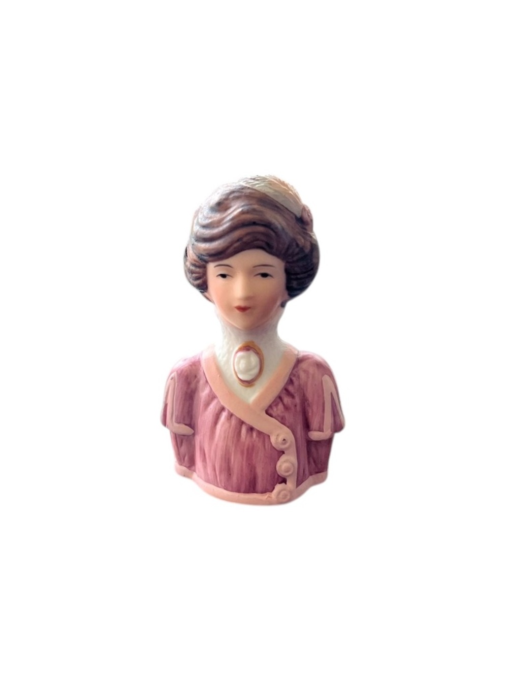 Avon Ladies of Fashion Thimble - 1900s Dress